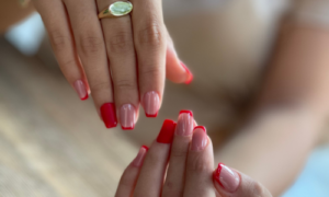 uñas rojas